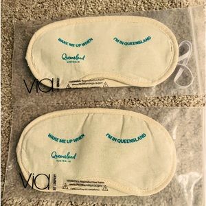 2 NWOT SLEEP MASKS
